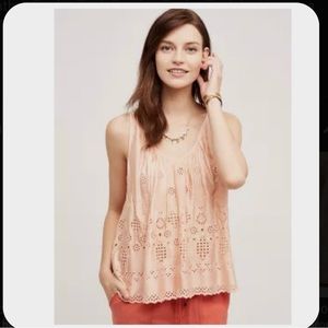 Anthropologie Vanessa Virginia Eyelet Top I3